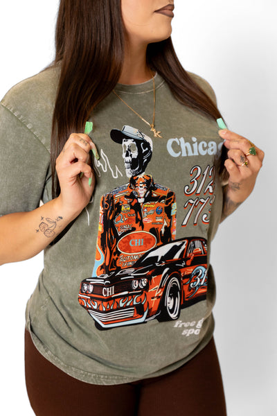 Chicago Vintage Race Tees (Green)