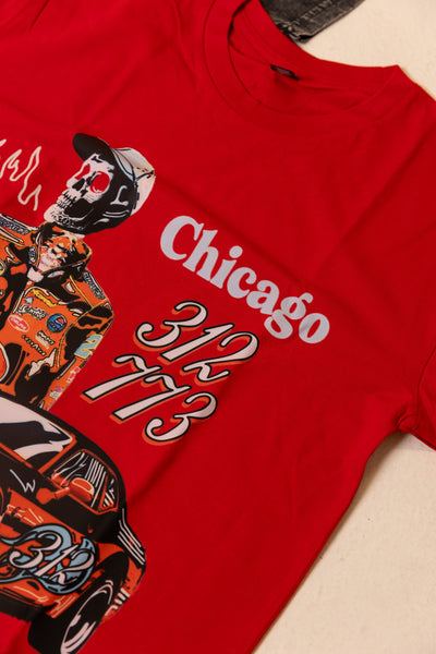 Chicago Vintage Race Tees (Red)