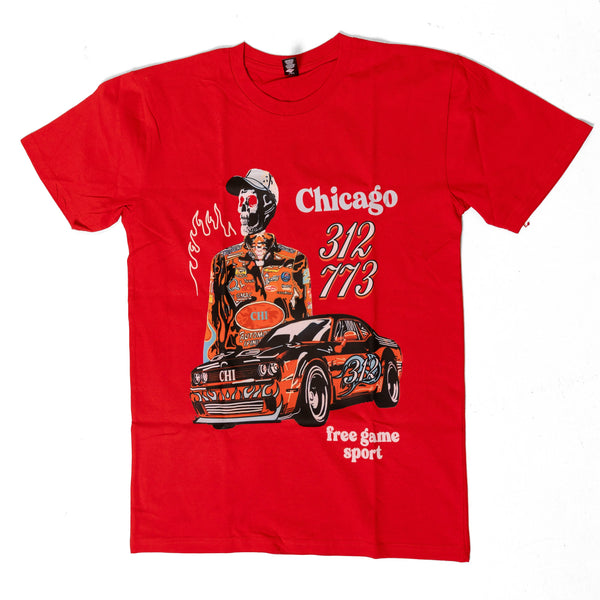 Chicago Vintage Race Tees (Red)