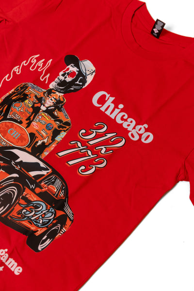 Chicago Vintage Race Tees (Red)